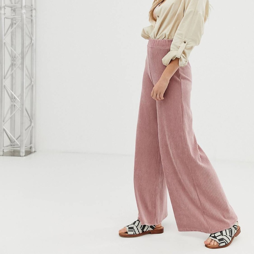 Free People bambi wide leg cord pants Snall